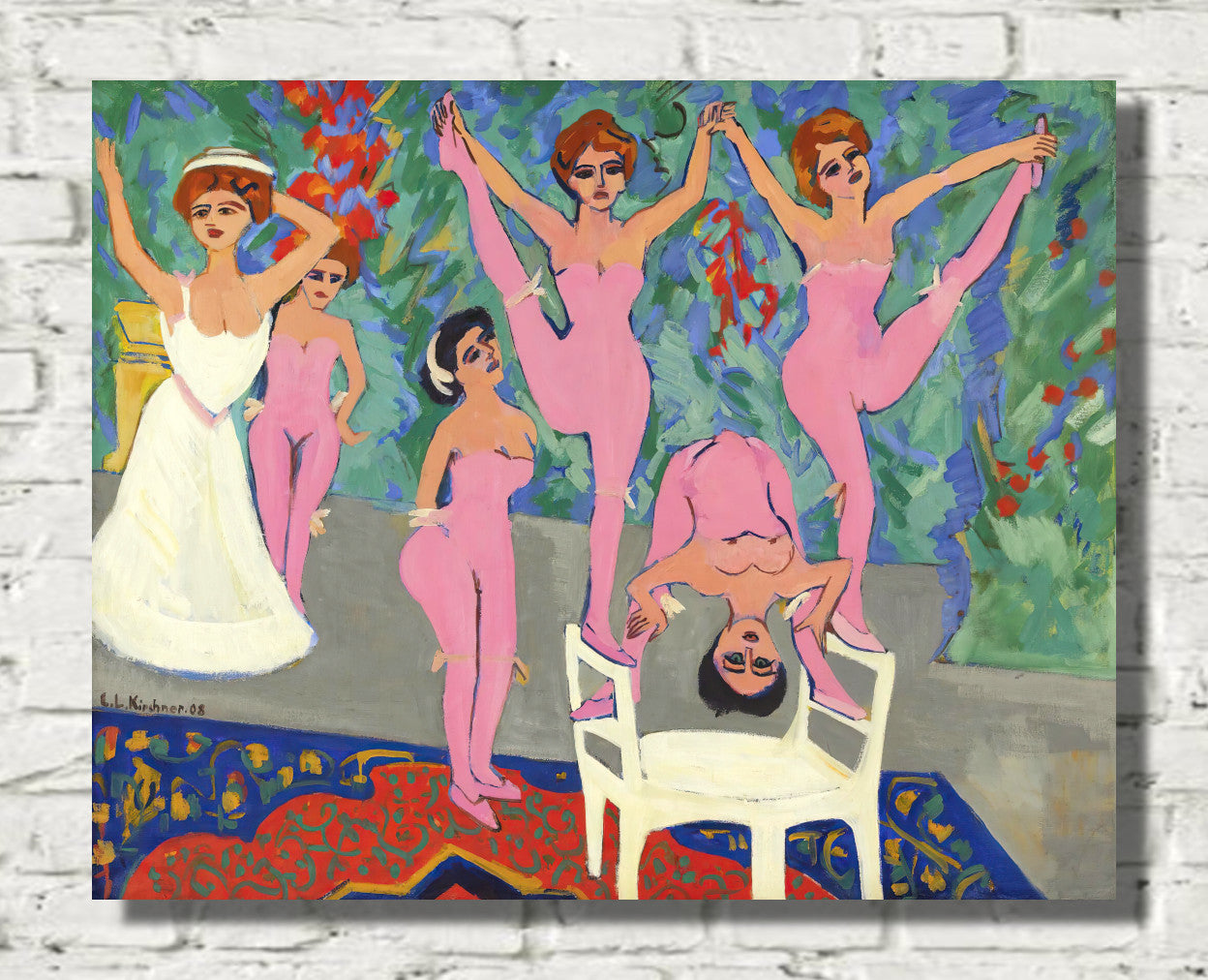 Variétéparade (Variety Show) (1908) by Ernst Ludwig Kirchner