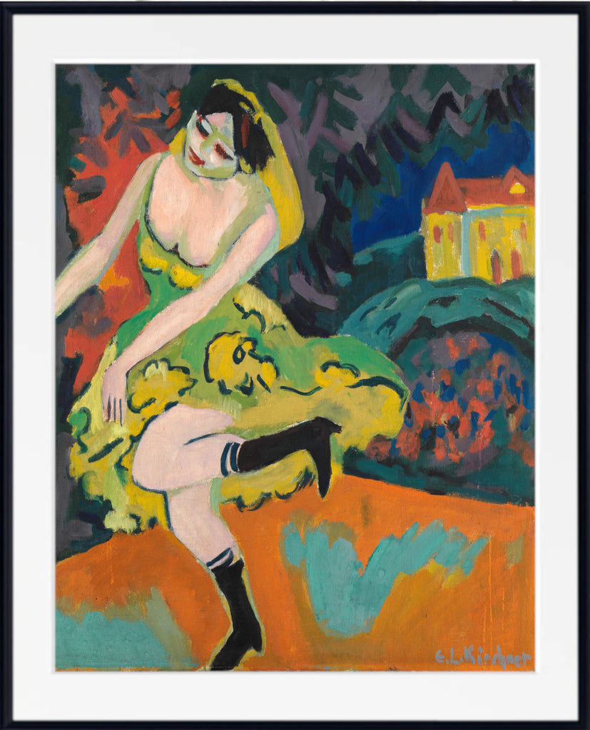 Variety Dancer (1910) by Ernst Ludwig Kirchner