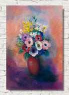 Vase Of Anemones by Odilon Redon