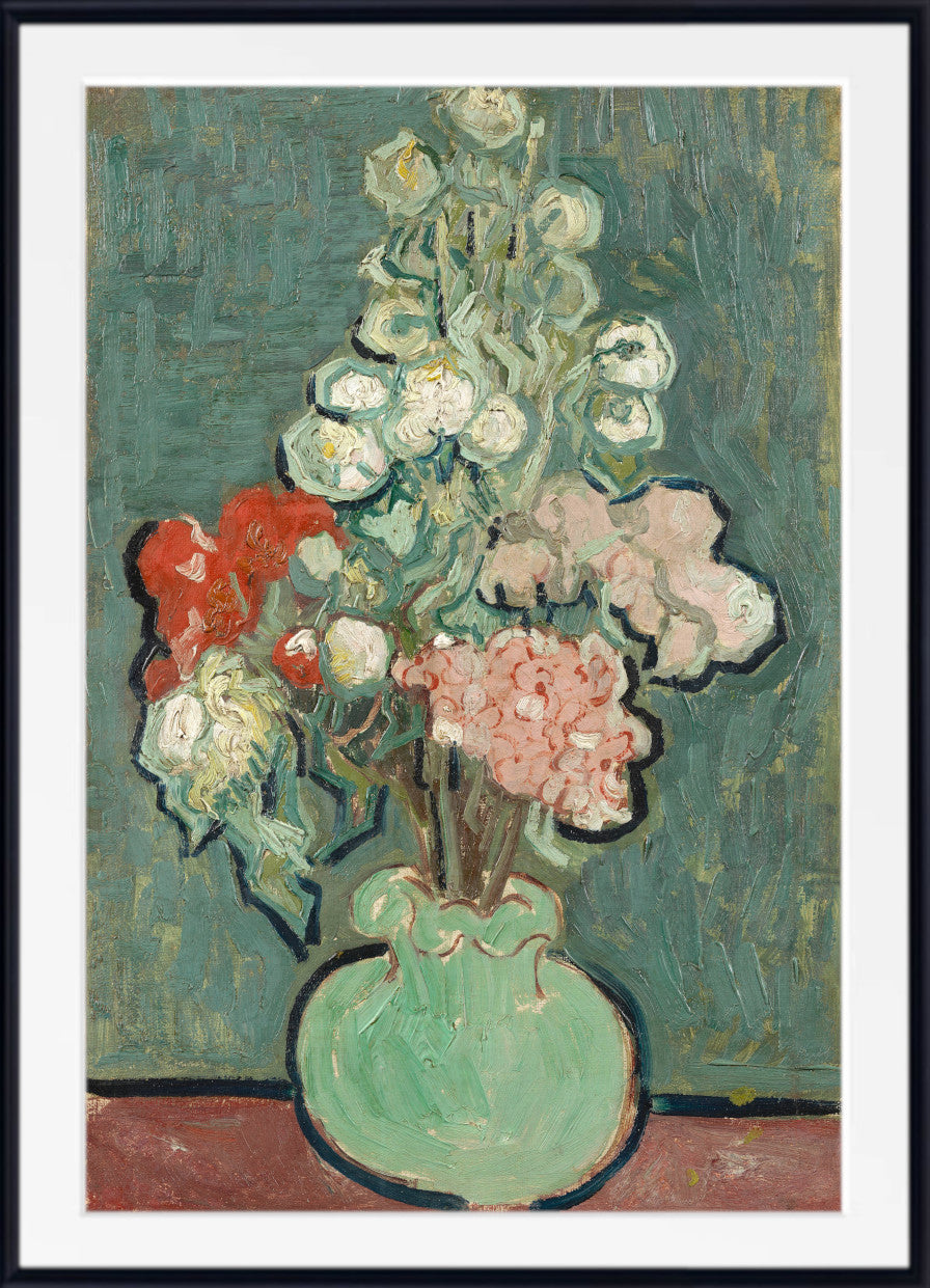 Vase of Flowers (1890) by Vincent van Gogh