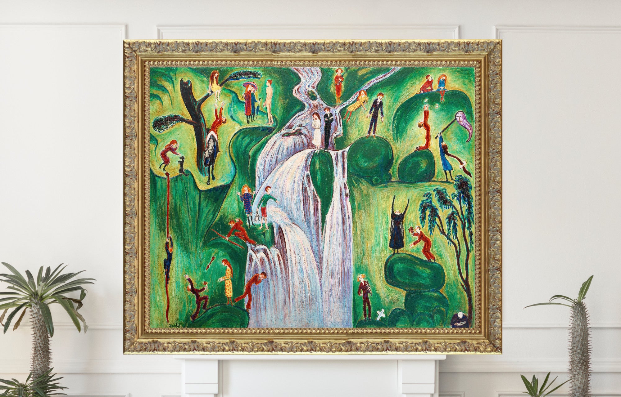 Vattenfallet, The Waterfall (1921), Nils Dardel
