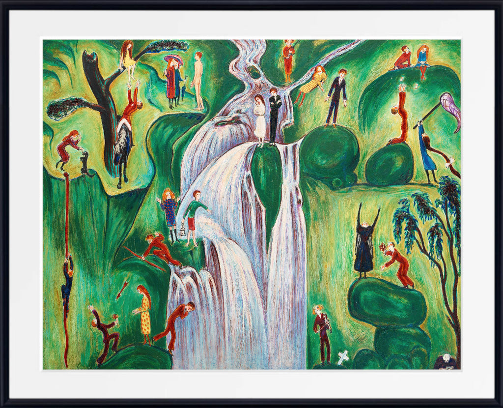 Vattenfallet, The Waterfall (1921), Nils Dardel
