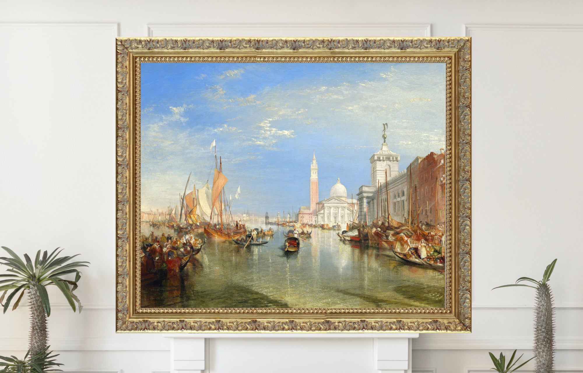 Venice – The Dogana and San Giorgio Maggiore (1834) by William Turner