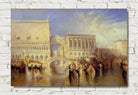 William Turner Print, Venice, the Bridge of Sighs