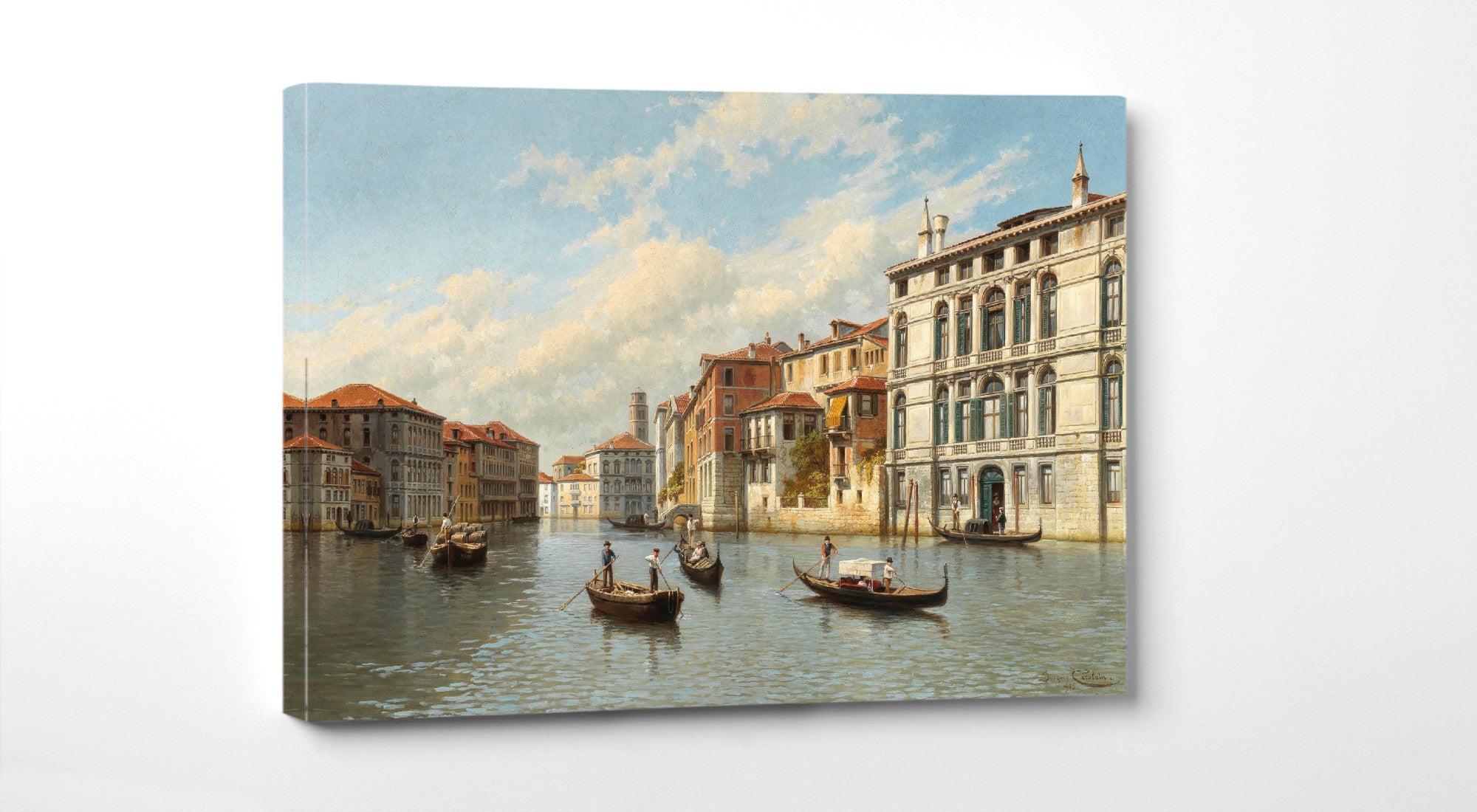 Jacques Carabain, Venice, the Grand Canal (1913)