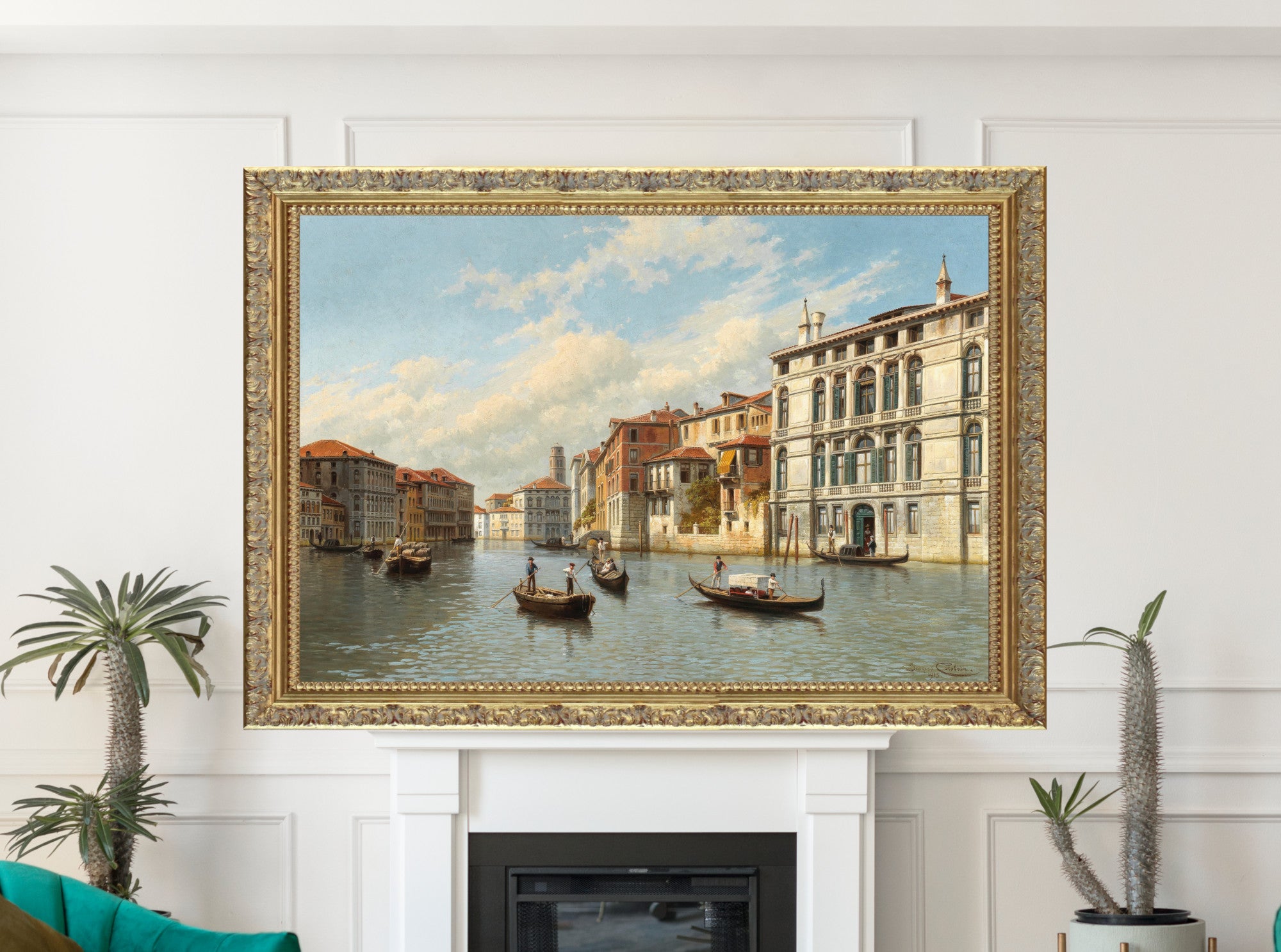 Jacques Carabain, Venice, the Grand Canal (1913)