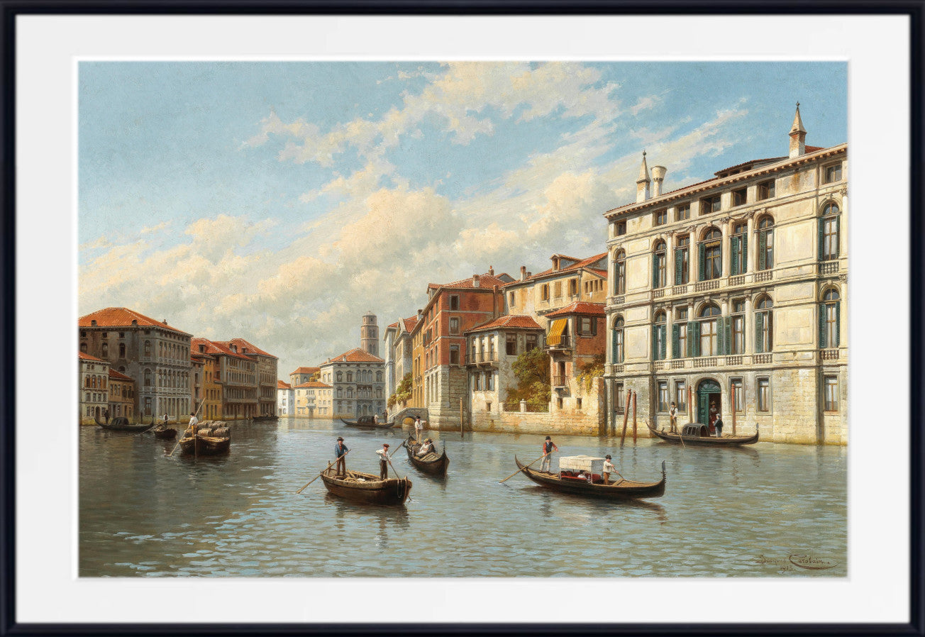 Jacques Carabain, Venice, the Grand Canal (1913)