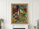 Verre, tire-bouchon et allumettes, Jean Metzinger