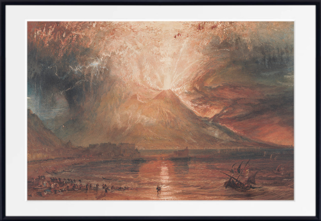 Vesuvius in Eruption by William Turner