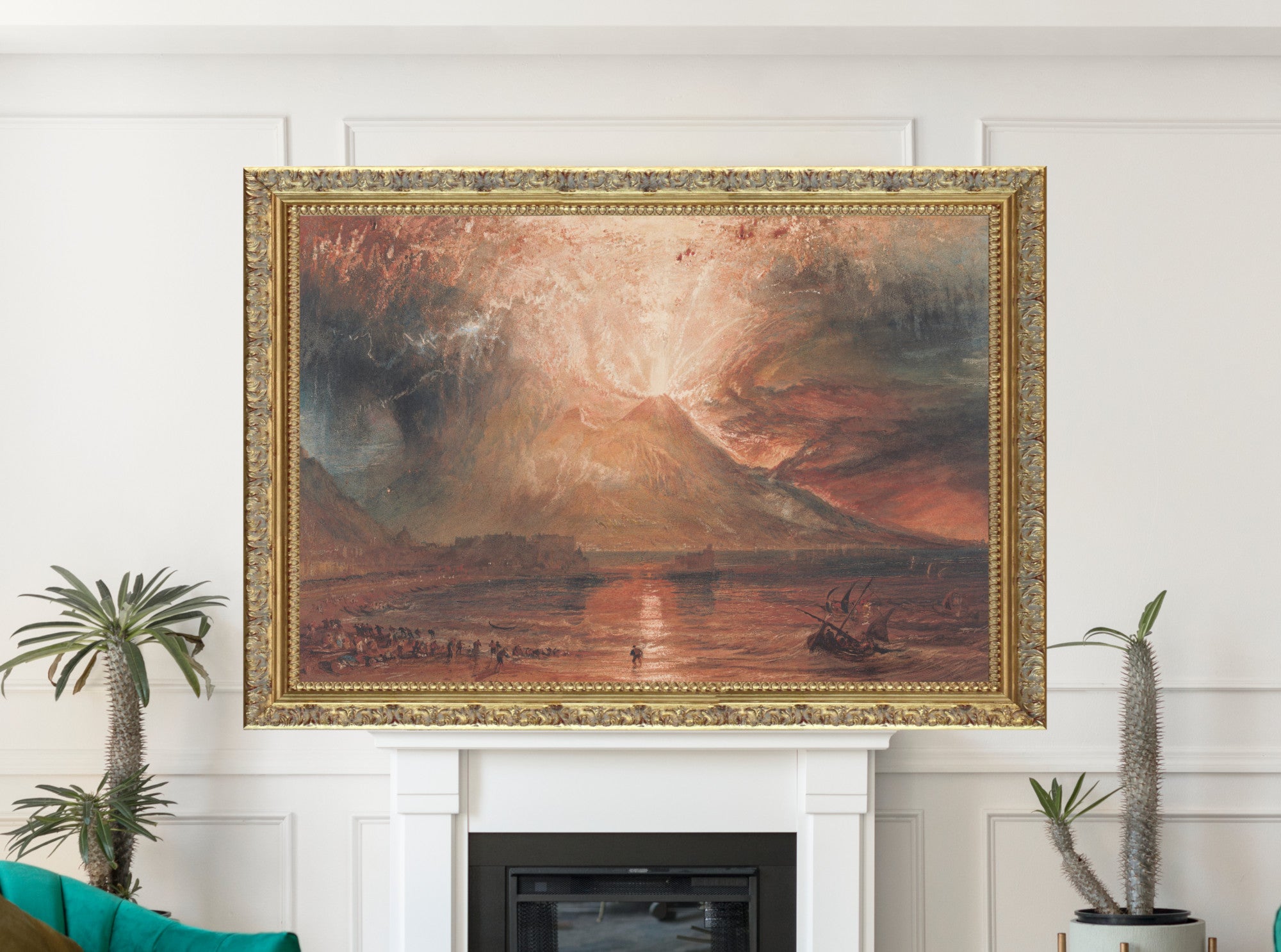 Vesuvius in Eruption by William Turner