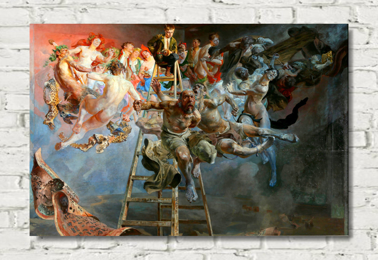 Vicious circle (1897) by Jacek Malczewski