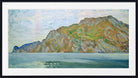 View from Torbole of the western shore of Lake Garda, Koloman Moser