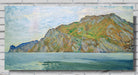 View from Torbole of the western shore of Lake Garda, Koloman Moser