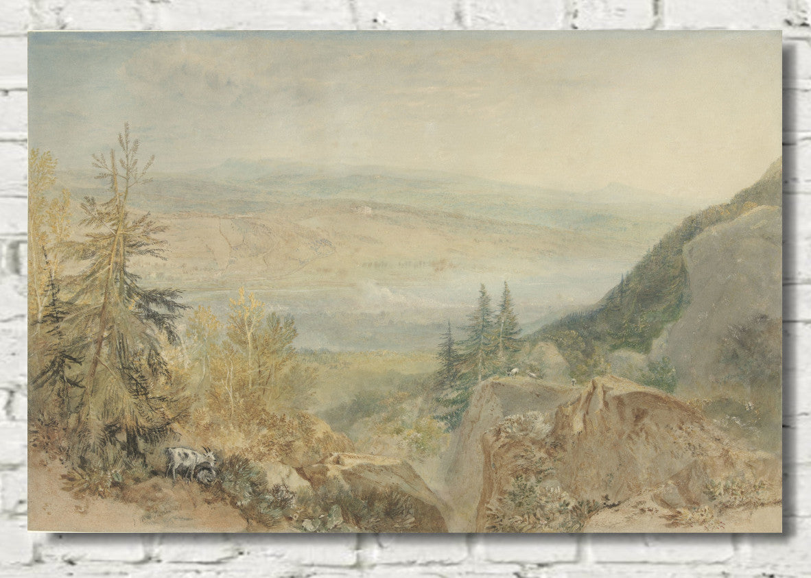 View of Farnley Hall in Yorkshire by William Turner
