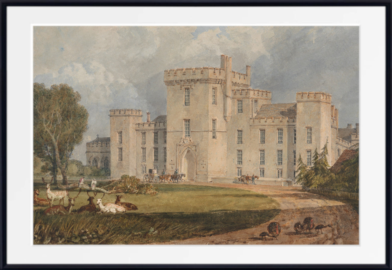 View of Hampton Court, Herefordshire, from the Northwest by William Turner