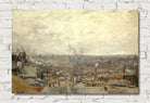 Vincent van Gogh Print, View of Paris from Montmartre