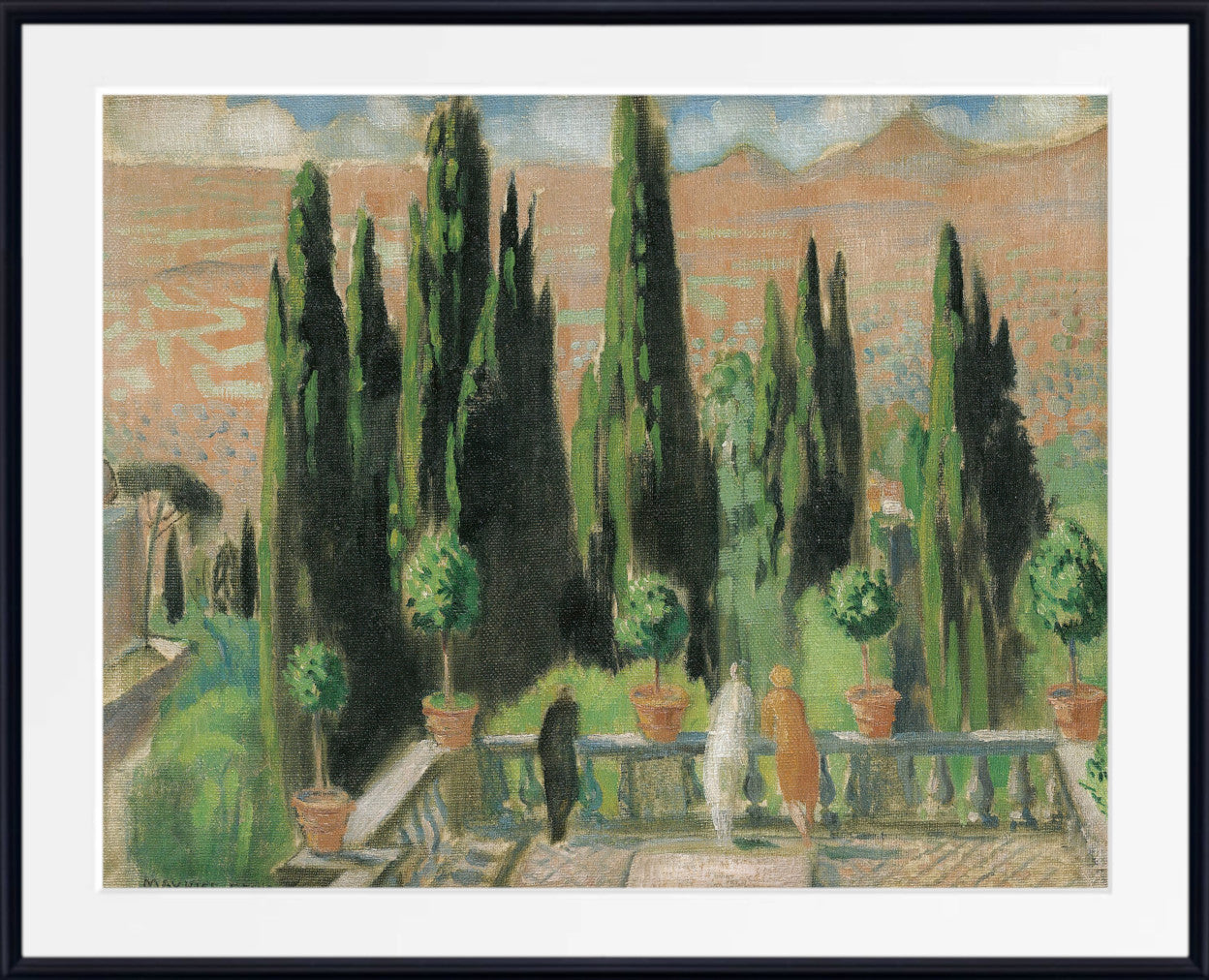 Villa D'este (1928) by Maurice Denis