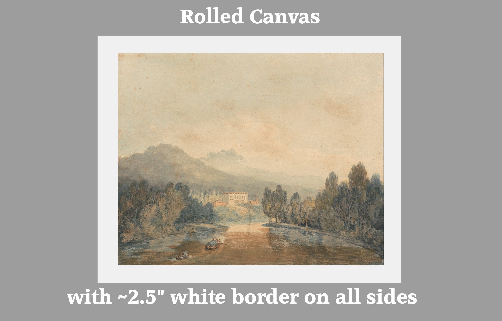 Villa Salviati on the Arno by William Turner