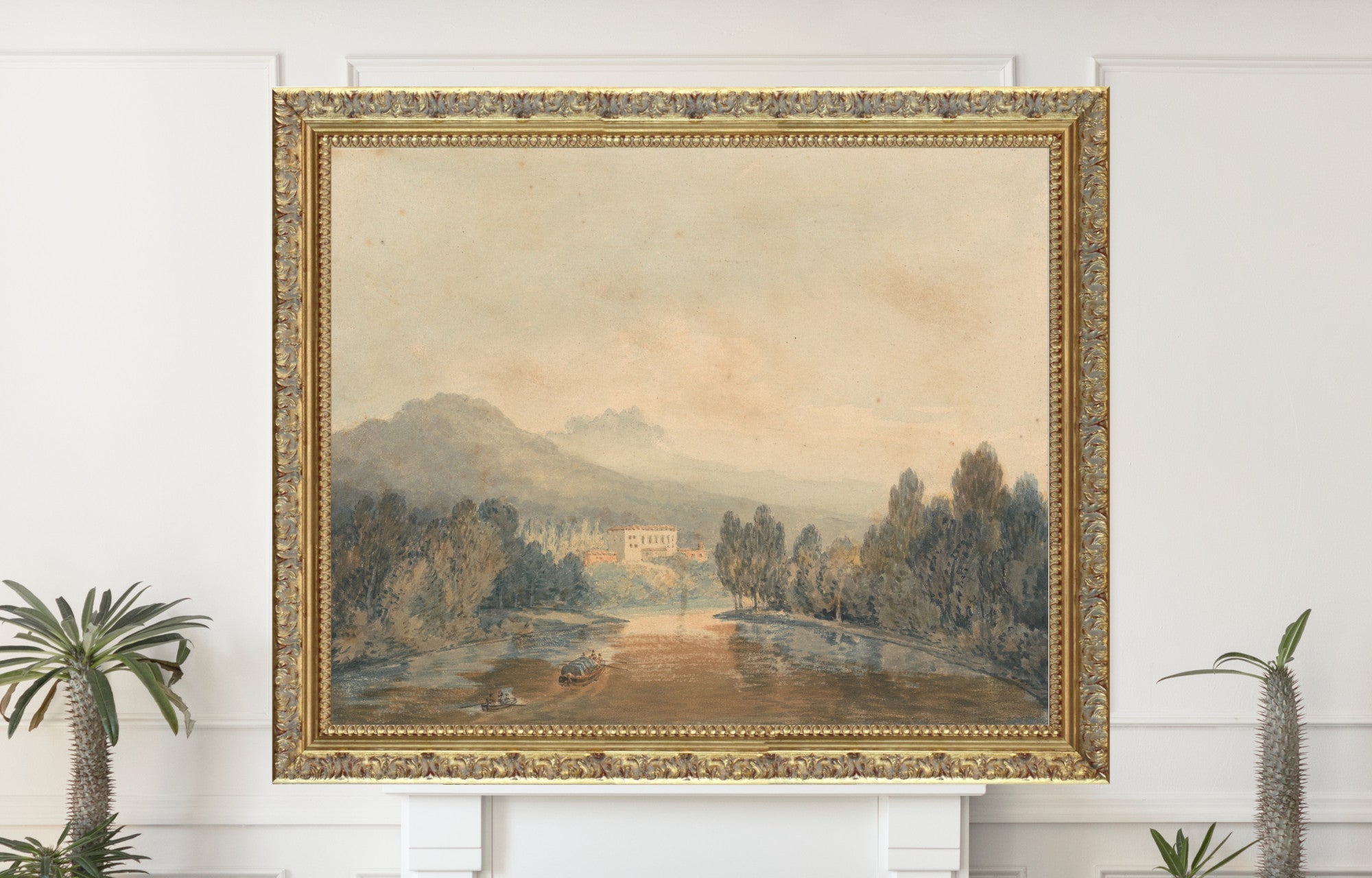 Villa Salviati on the Arno by William Turner