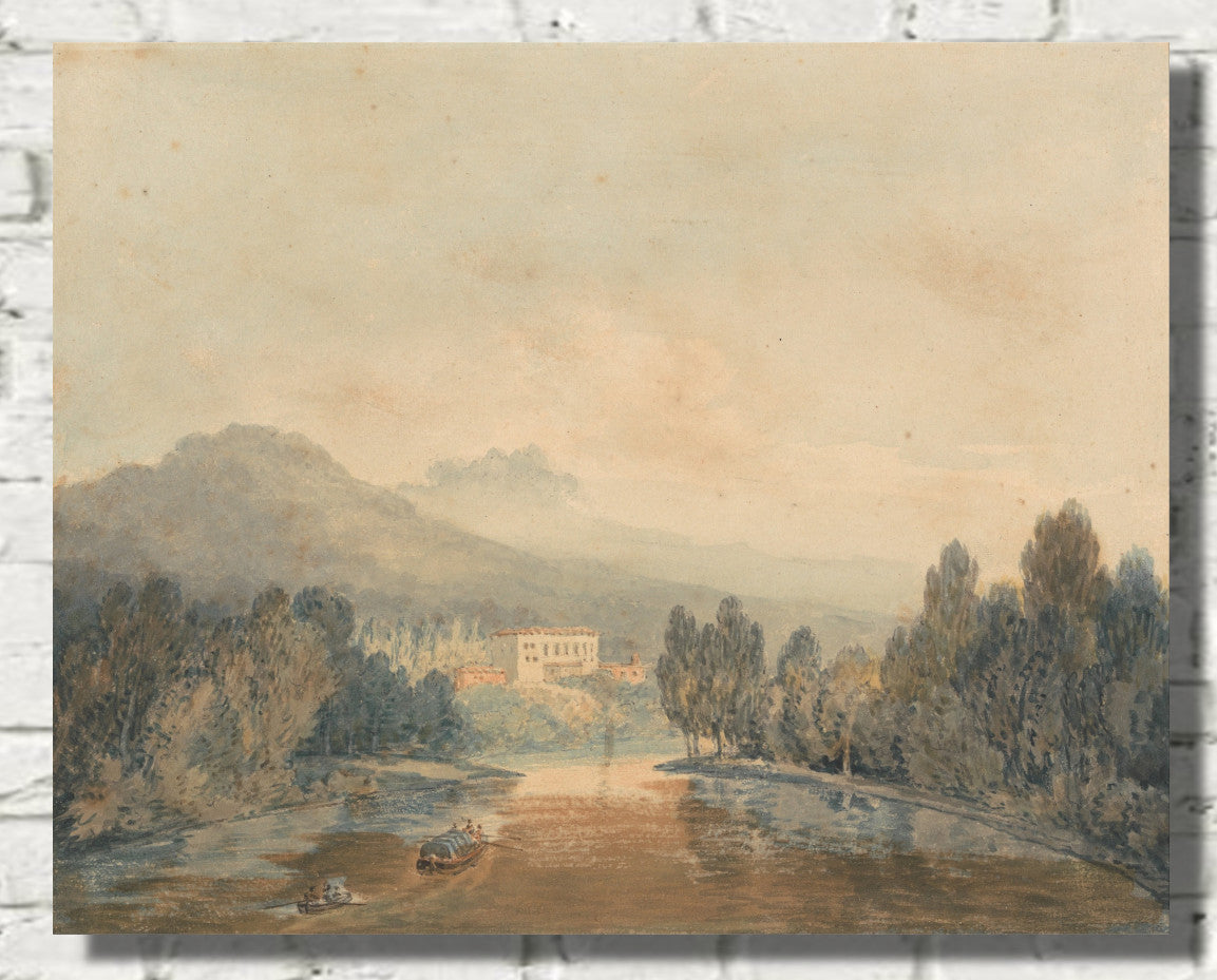 Villa Salviati on the Arno by William Turner