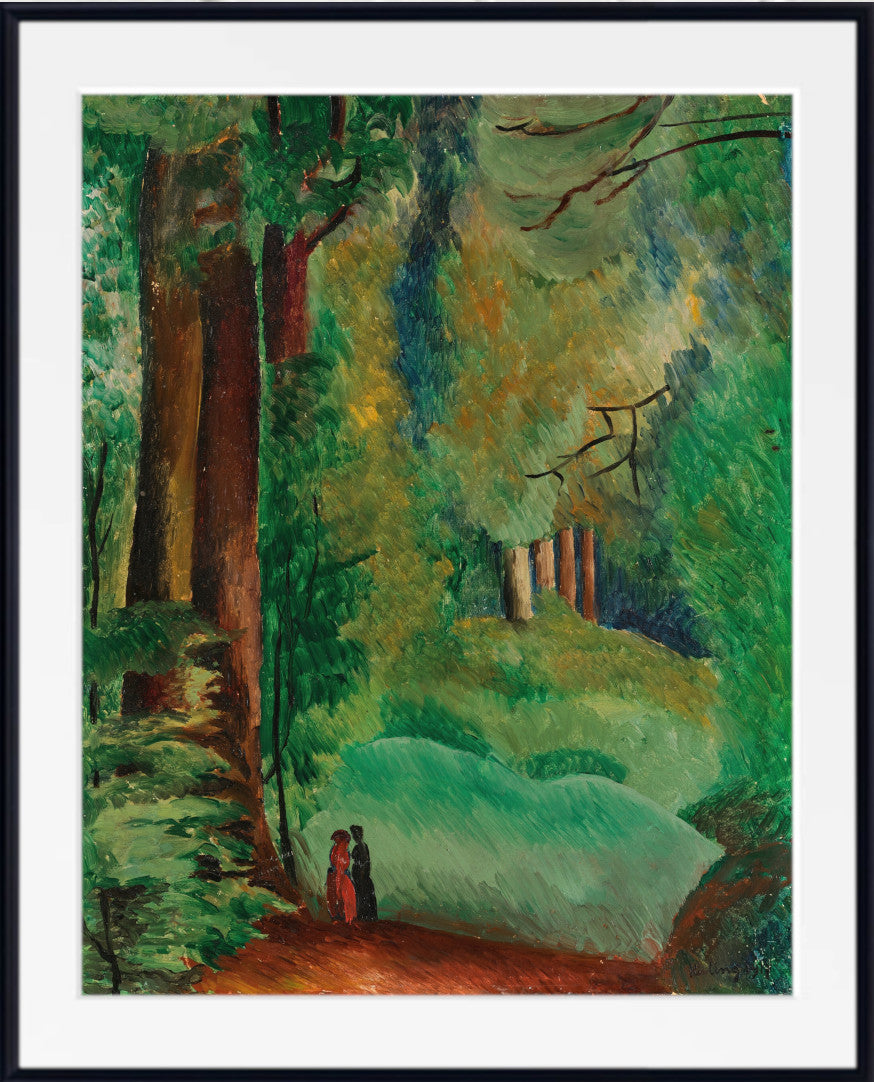 Ville-d’Avray (1917) by Moise Kisling