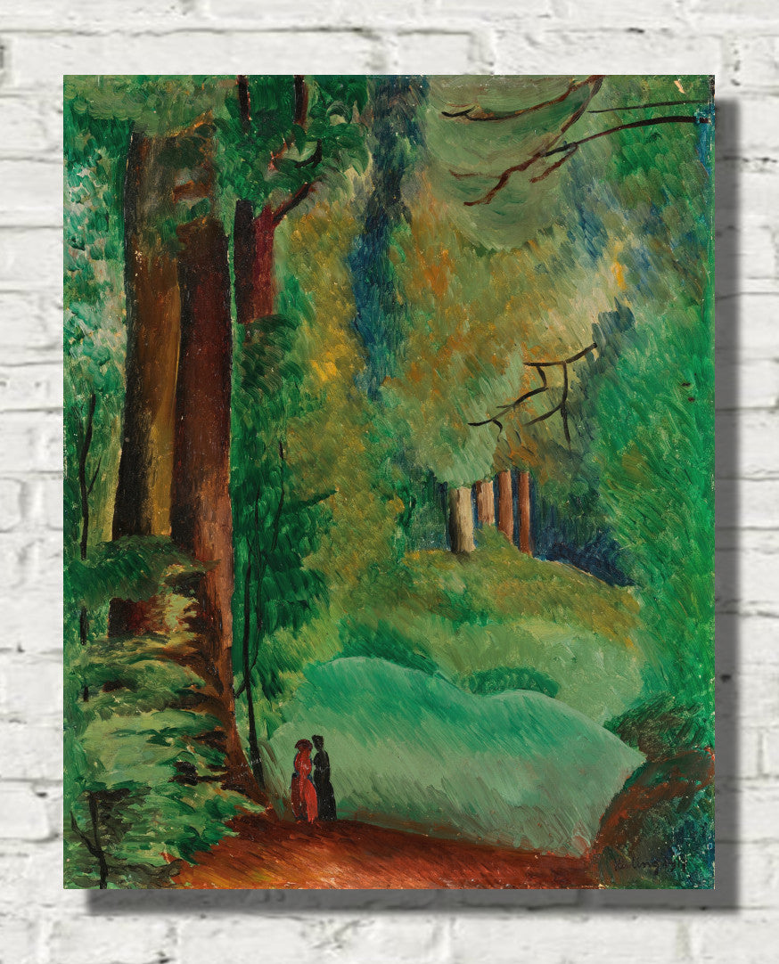 Ville-d’Avray (1917) by Moise Kisling