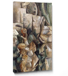 Violin and Palette (Violon et palette, Dans l'atelier) by Georges Braque