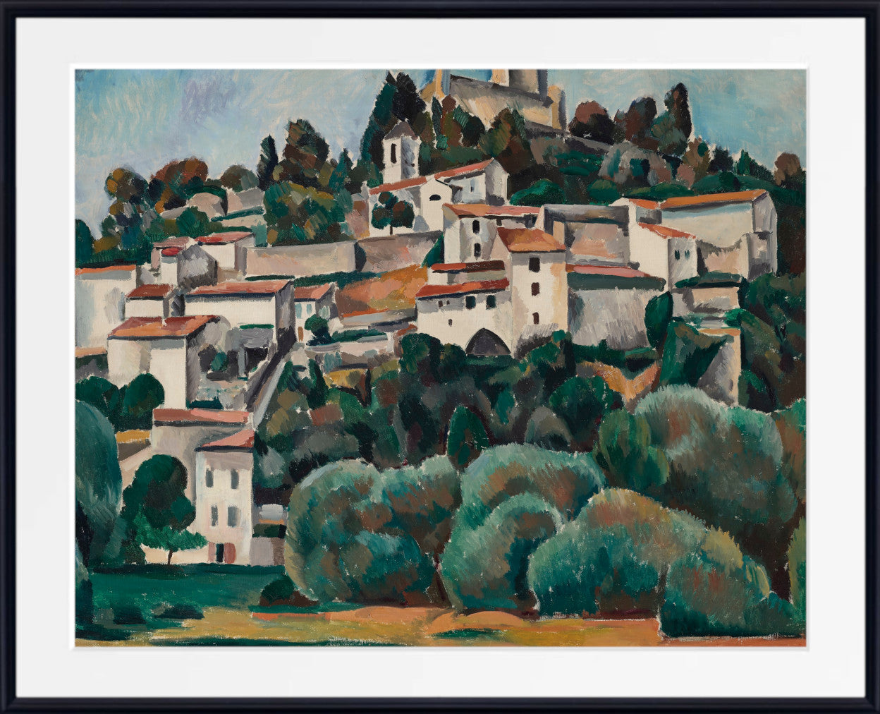 Vue de Cagnes, by André Derain