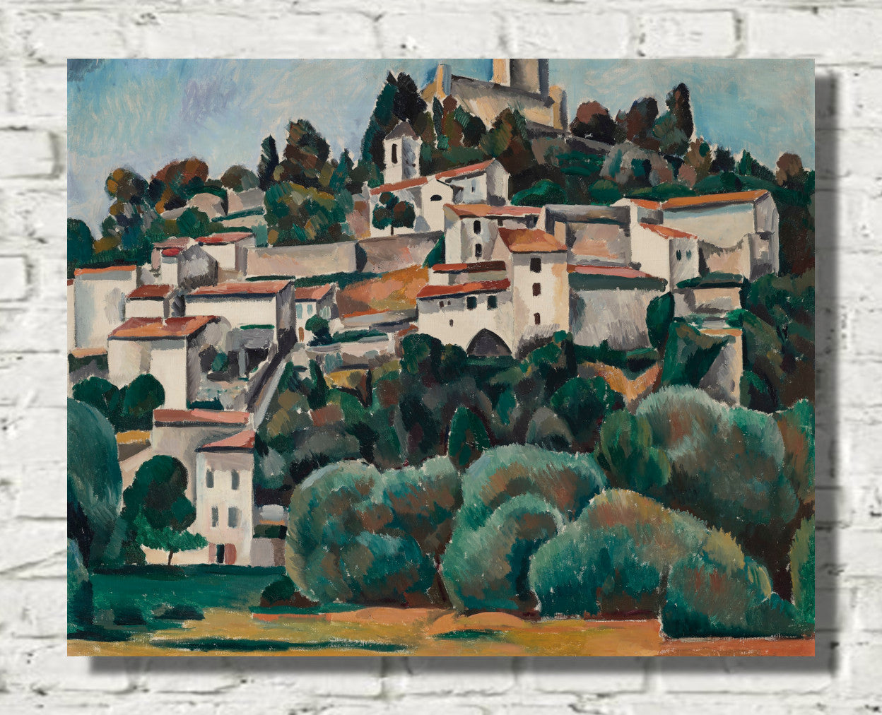Vue de Cagnes, by André Derain