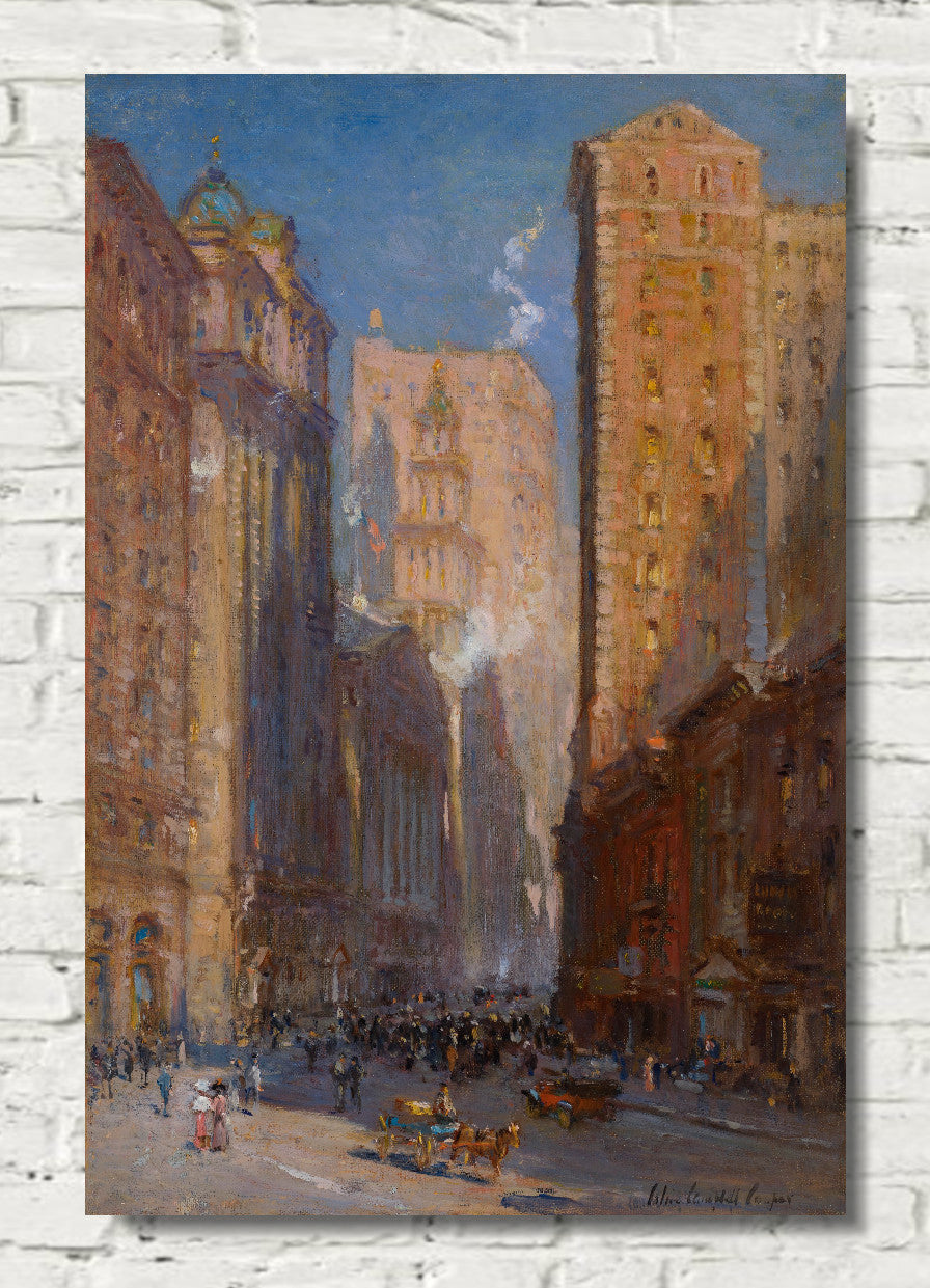Colin Campbell Cooper, Wall and Broad Streets
