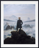 Wanderer Above the Sea of Fog, Caspar David Friedrich Fine Art Print