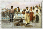 Thomas Dewing, Water Carriers, Venice (1884)