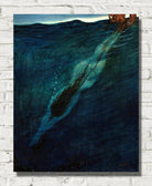Marian Wawrzeniecki Print, Water nymph (1905)