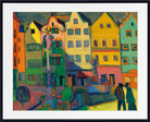 Wassily Kandinsky Abstract Fine Art Print, Weilheim-Marienplatz