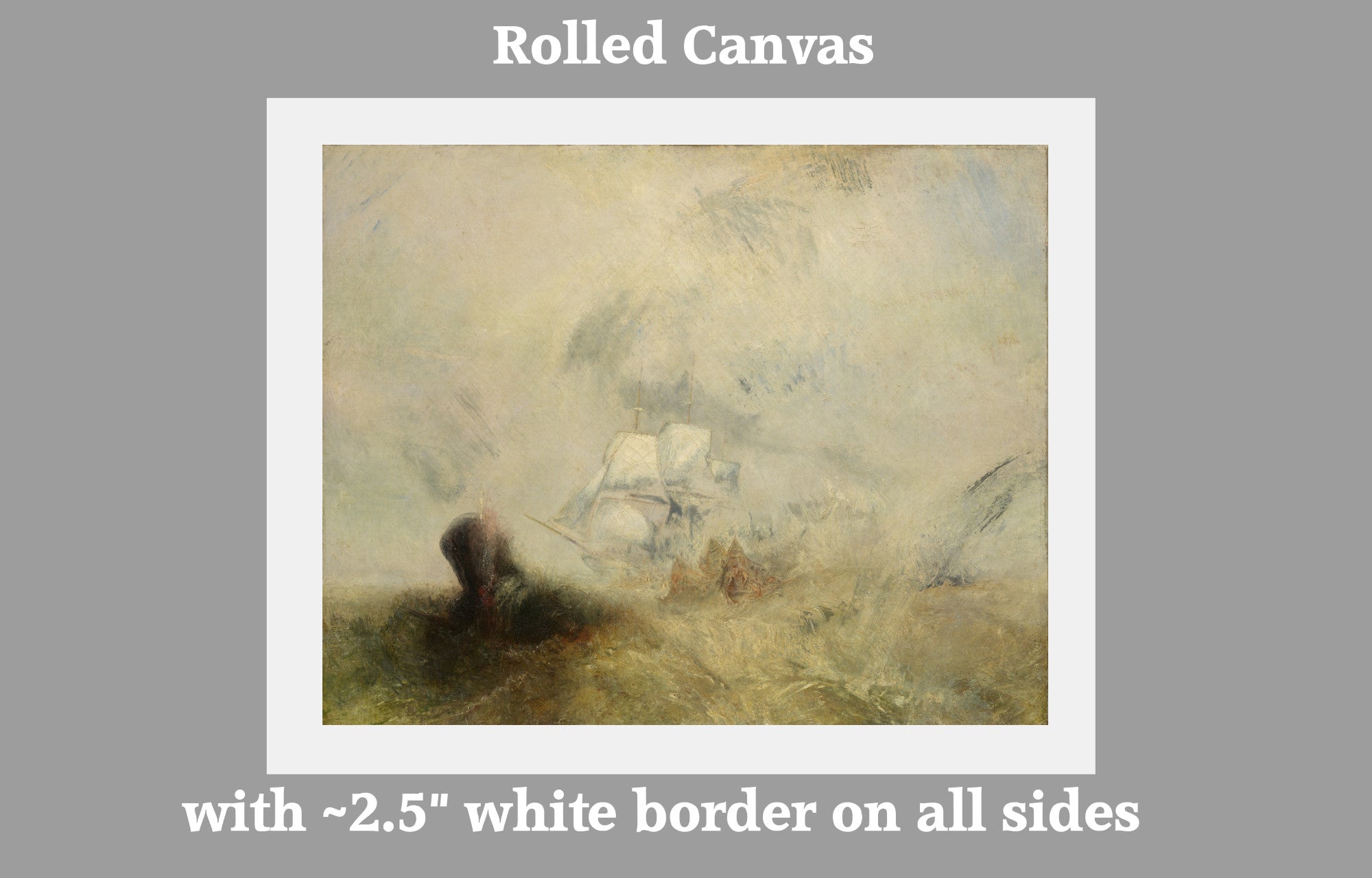 Whalers (1845) by William Turner