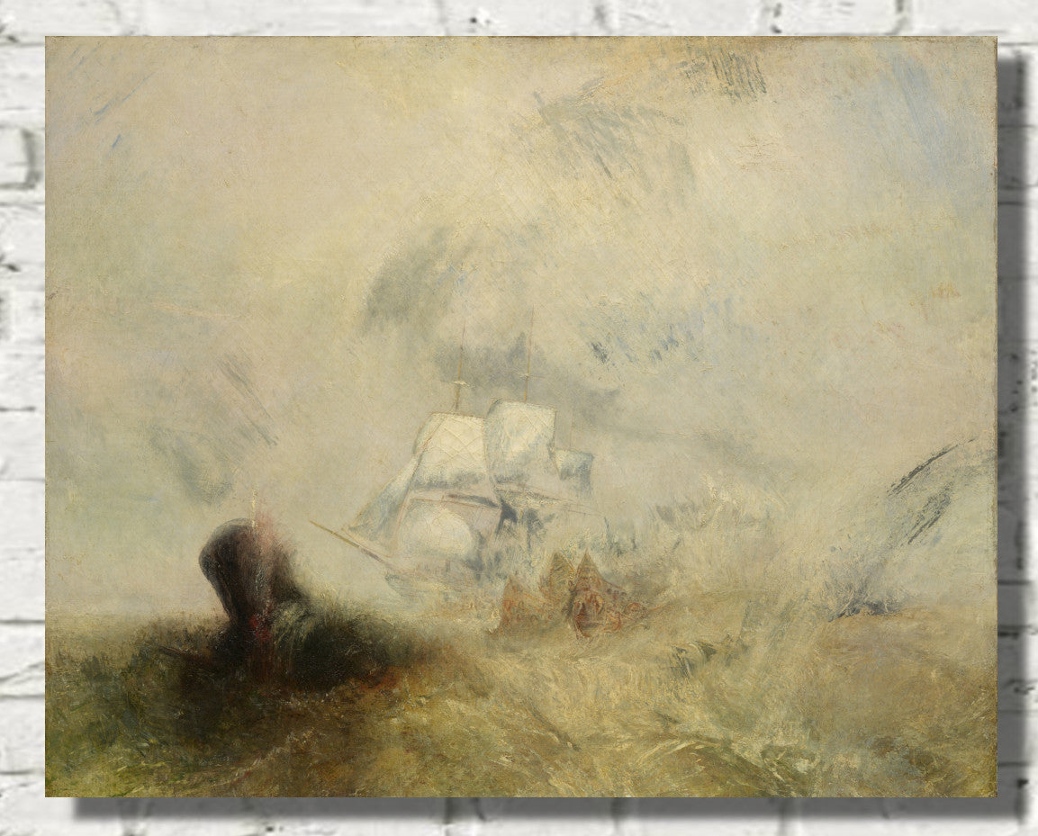 Whalers (1845) by William Turner