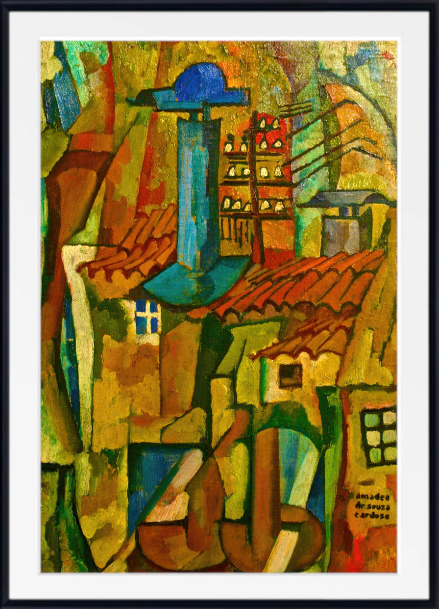 Windmills telegraph Wire (1915) by Amadeo de Souza Cardoso