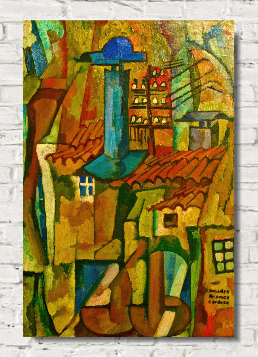 Windmills telegraph Wire (1915) by Amadeo de Souza Cardoso