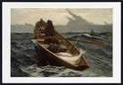 Winslow Homer Fine Art Print, Rowing Boat, Seascape