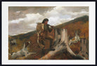 Winslow Homer Fine Art Print : Huntsman and Dogs