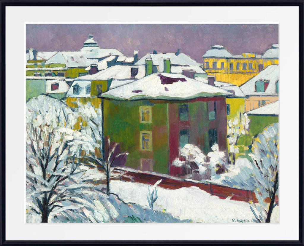 Winter by Adolf Erbslöh