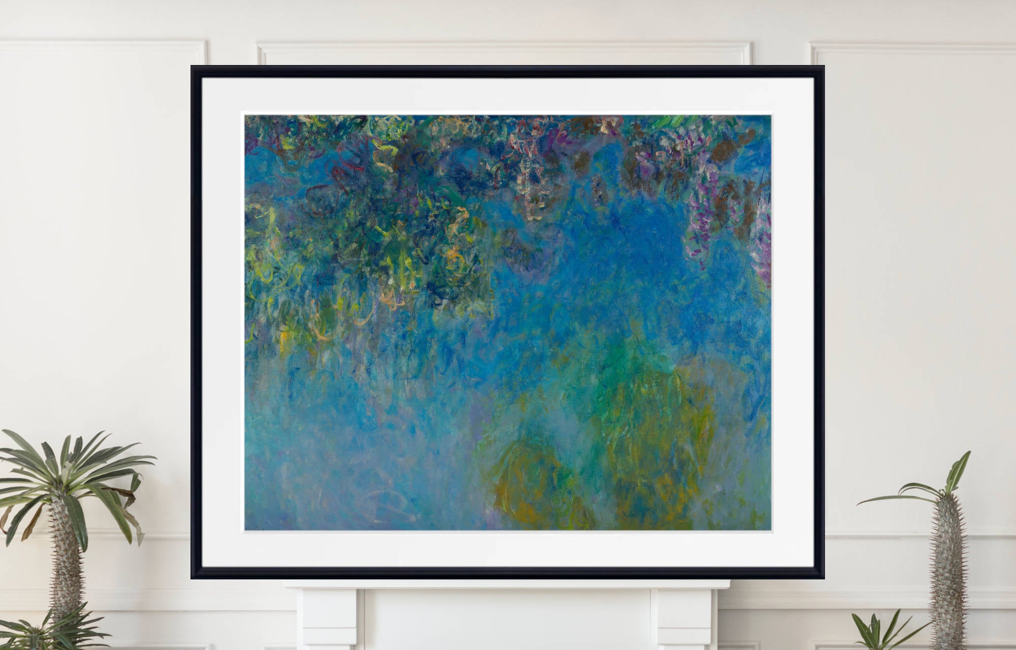Wisteria (c1925) - Claude Monet Prints