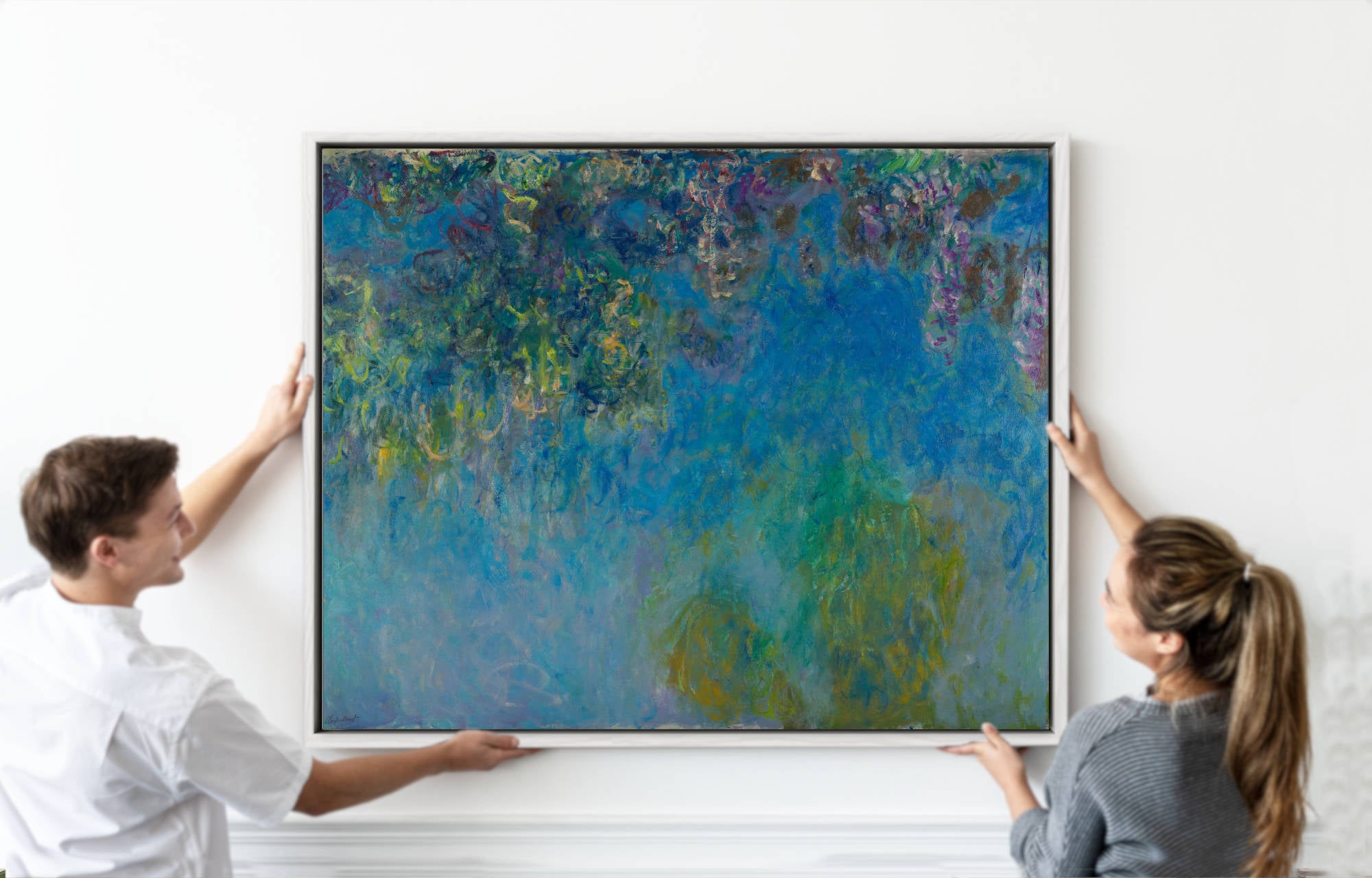 Wisteria (c1925) - Claude Monet Prints