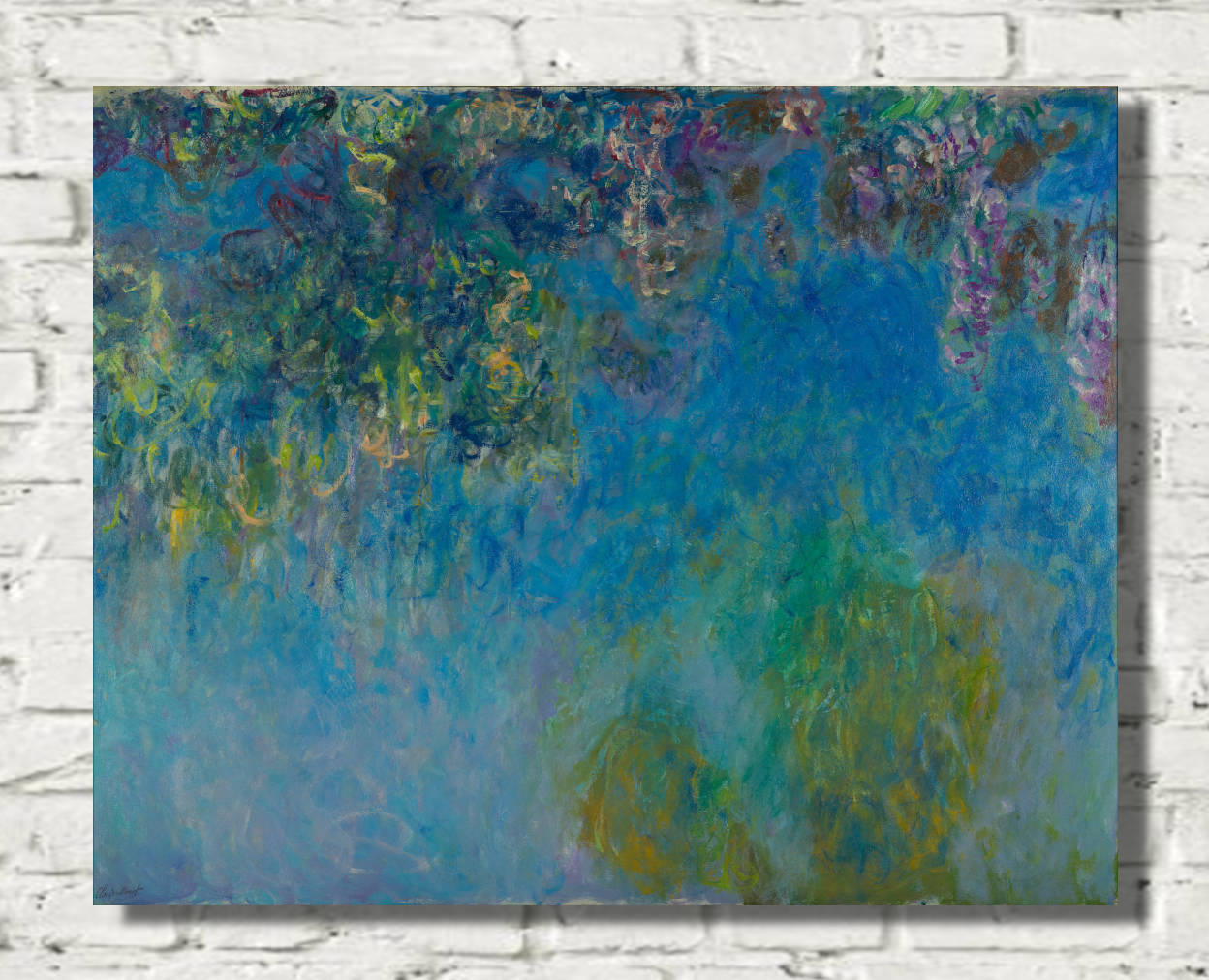 Wisteria (c1925) - Claude Monet Prints