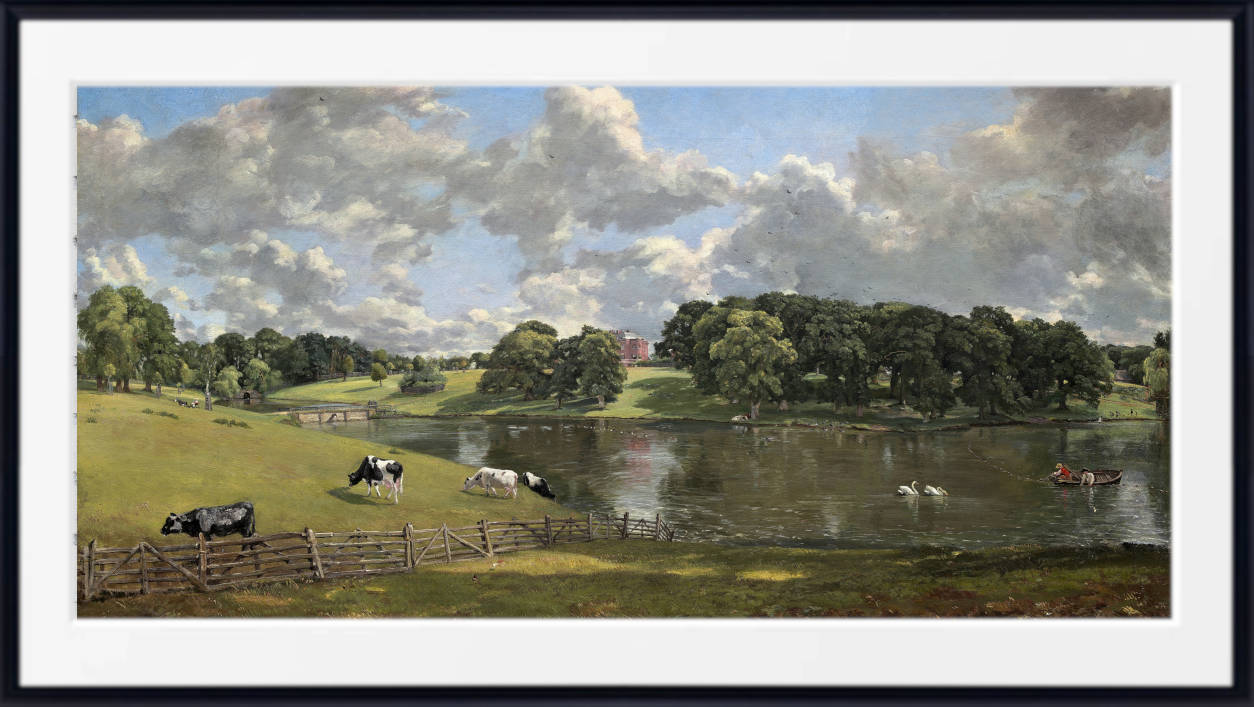 John Constable Fine Art Print : Wivenhoe Park, Essex (1816)