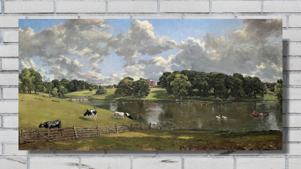 John Constable Fine Art Print : Wivenhoe Park, Essex (1816)