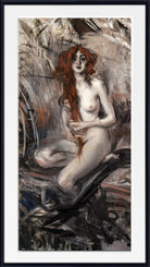 Woman combing her hair (c.1912) by Giovanni Boldini