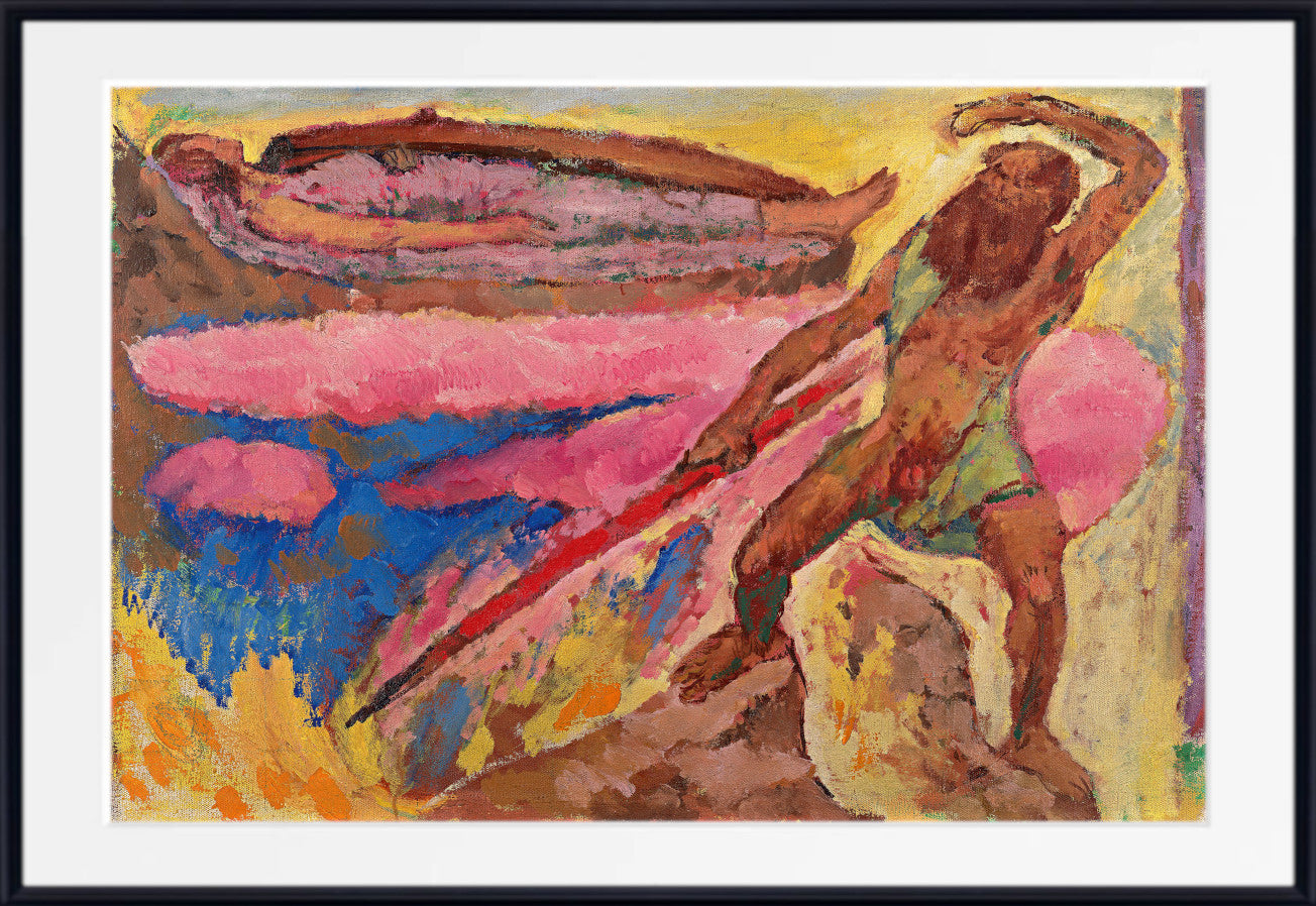 Wotan and Brünhilde, Koloman Moser