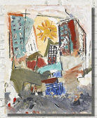 Yellow Sun, New York City, John Marin