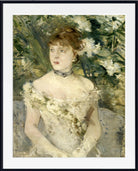 Berthe Morisot, French Fine Art Print : Young Girl in a Ball Gown